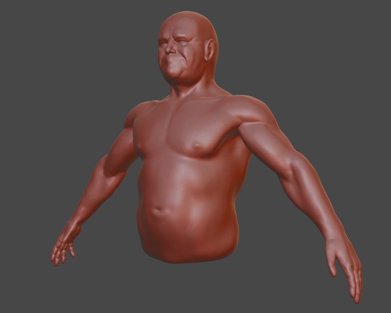 3D Male Torso Base Mesh - TurboSquid 1544760