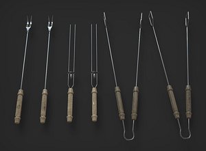 3D toolkit barbecue model