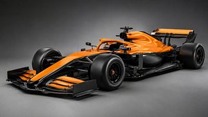 Velocity MCL20 Formula  1 Race Car 3D Model 3D model