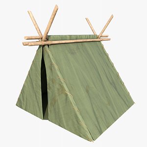 3D Tent 31 with PBR 4K model