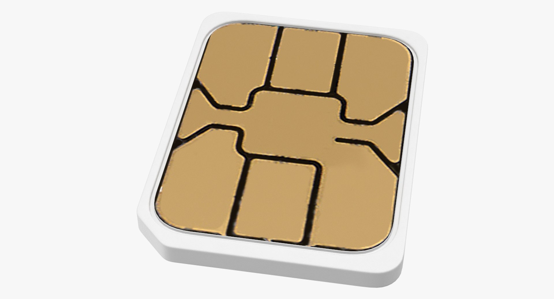 Nano Sim Card 3D - TurboSquid 1329189
