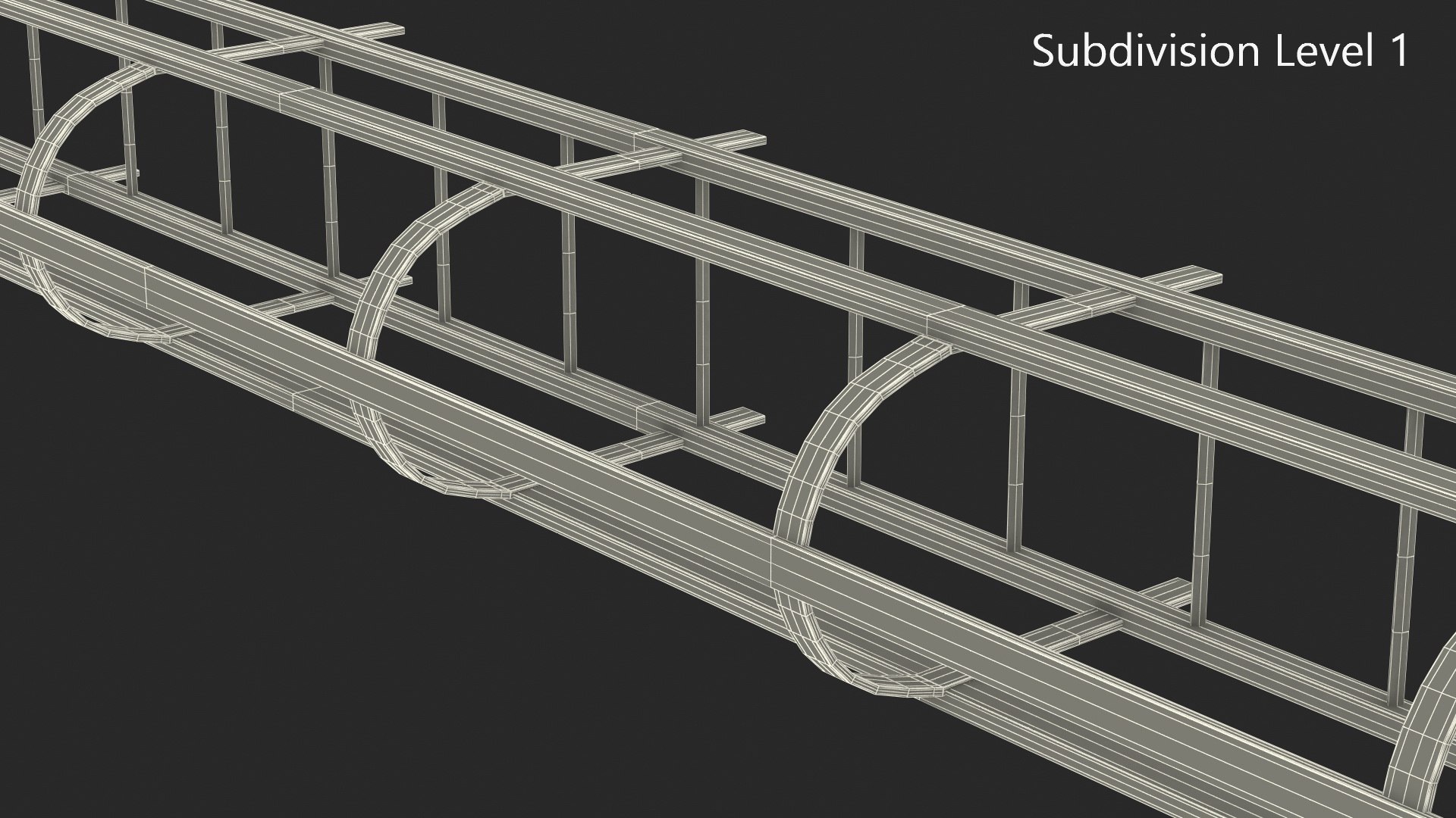 Industrial Safety Ladder Model - TurboSquid 2371479