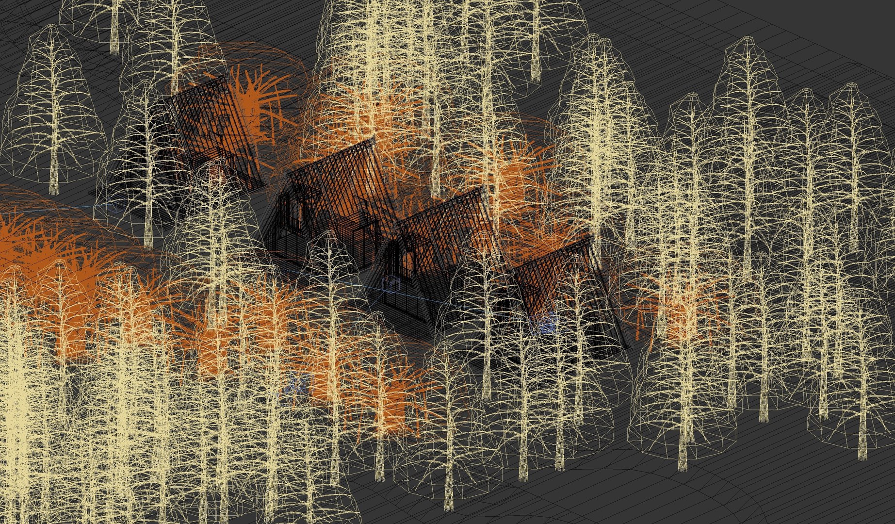 Forest House Exterior Model - TurboSquid 1651317