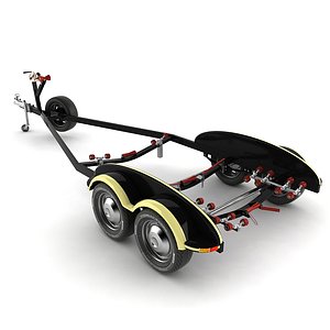 3ds boat trailer