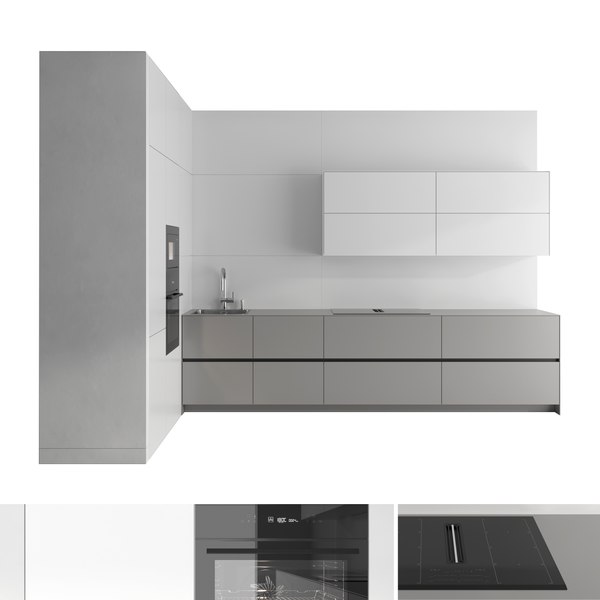 Kitchen set 05 3D