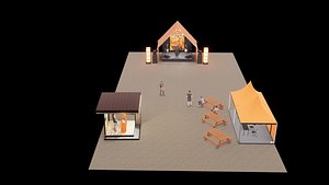 mini stage 3D model
