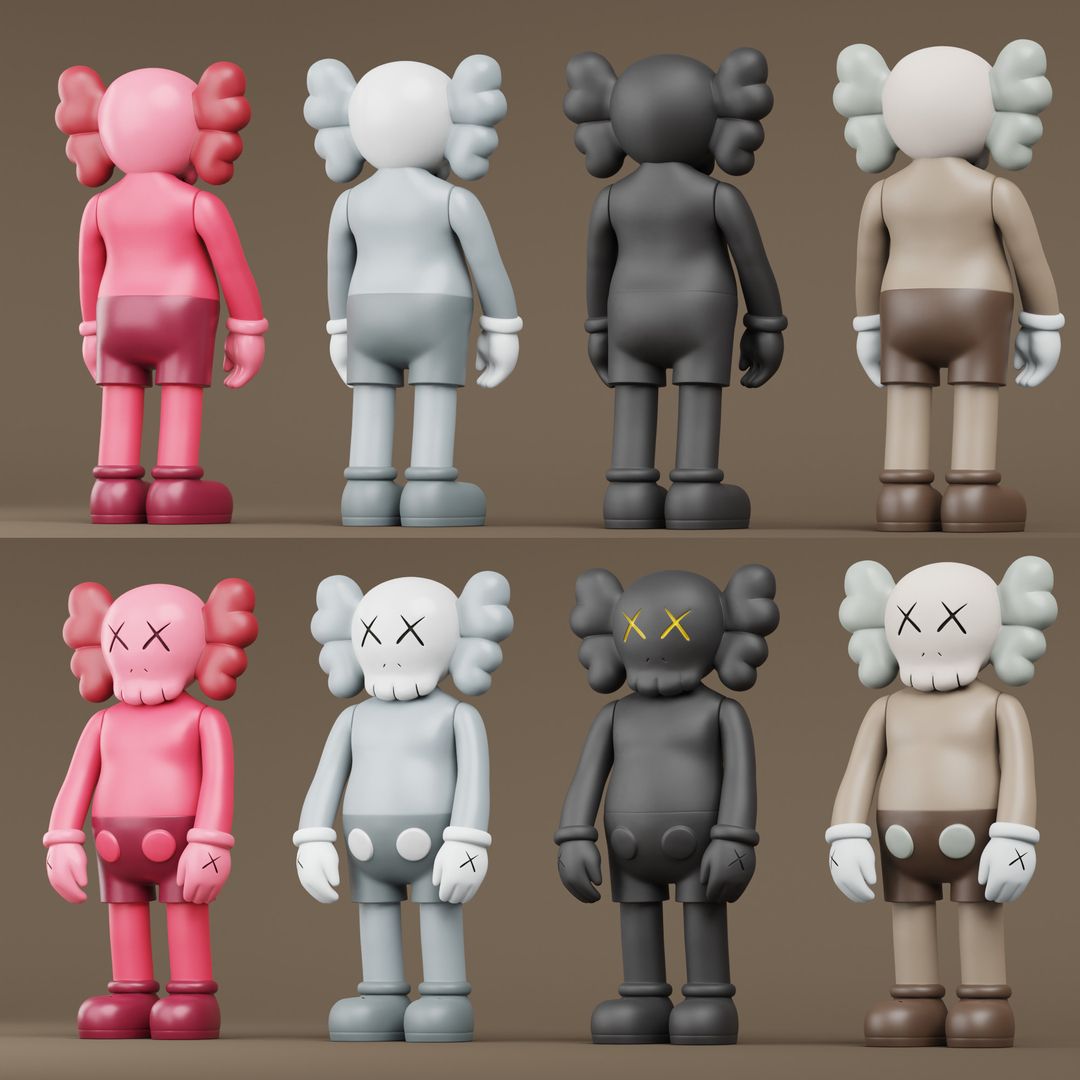 3D kaws flayed companion - TurboSquid 1689072