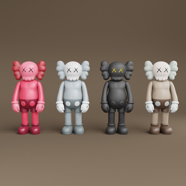 3D kaws flayed companion - TurboSquid 1689072