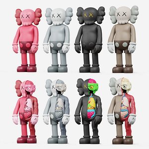 KAWS Flayed companion
