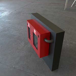 Fire extinguisher 14 3D model