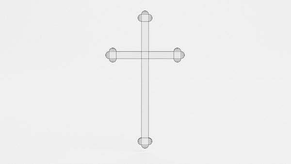 crucifix 3d model