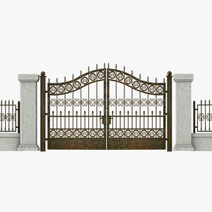 Wrought Iron Gate 07