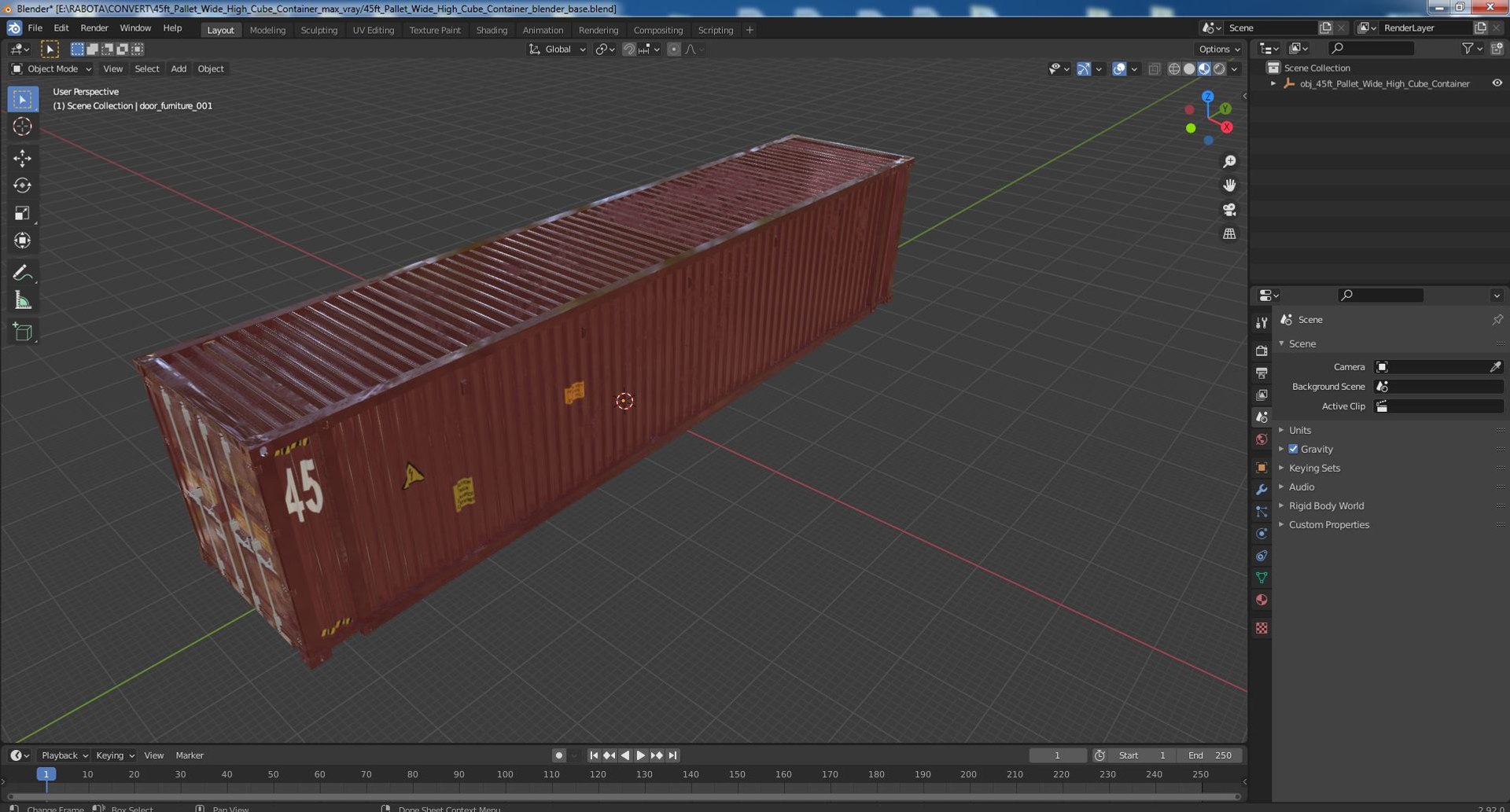 45ft Pallet Wide High Cube Container 3D model https://p.turbosquid.com/ts-thumb/BC/yJgD9o/br/45ftpalletwidehighcubecontainer3dmodel025/jpg/1704917272/1920x1080/fit_q87/3ffbc766d094037727e2581cbdcefd4fadaa27ae/45ftpalletwidehighcubecontainer3dmodel025.jpg
