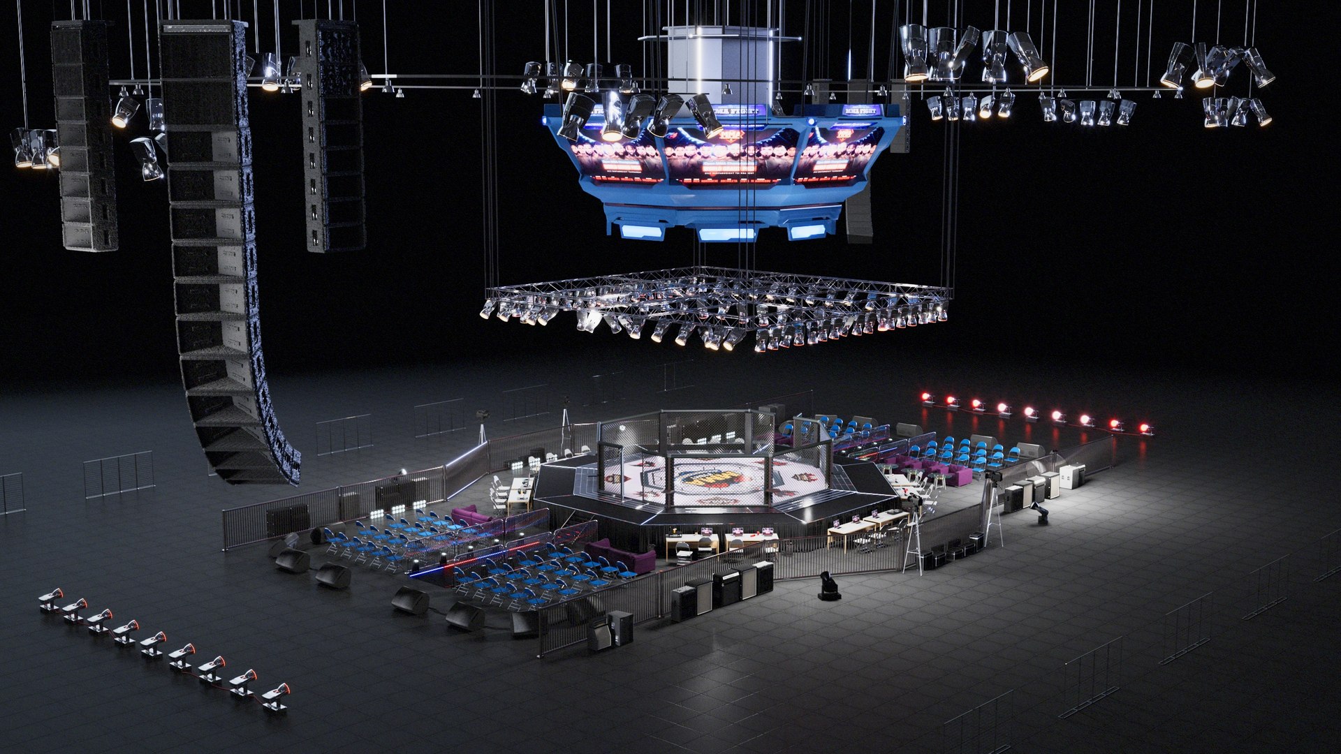 3D model MMA Arena Stage Venue - Modular 3D Environment Octagon Cage Fight Game Kit https://p.turbosquid.com/ts-thumb/BD/0R9aYV/QM/05/jpg/1788596785/1920x1080/fit_q87/d56e7fd61c29fad9eb3aef3a40d04cfda86e2834/05.jpg