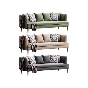 3D model Sofa A105 by Delavega