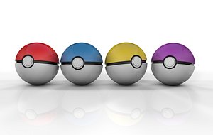 cinema4d pokeballs ball