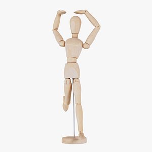 Wooden Mannequin Pose 10 Remastered