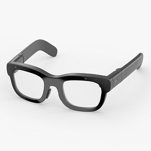 Smart Glasses with Built in Camera and Microphone 3D