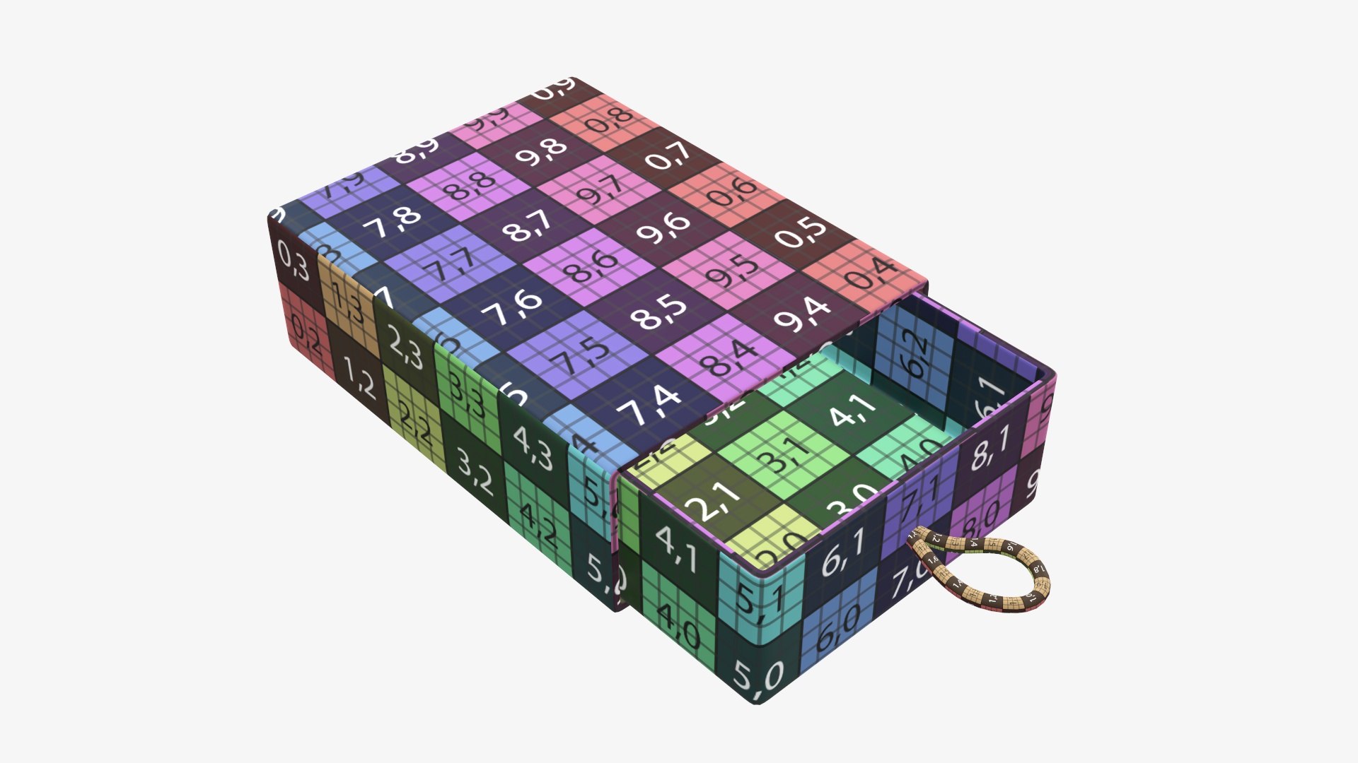 3D Drawer Paper Box - TurboSquid 1697396