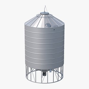 obj silo grain