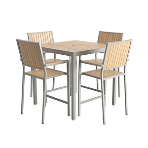 Crate and Barrel - Alfresco II - Lounge Chair - Natural Sofa