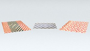 laos Amazonia Artefacts 02  Aruma Carpet 3D model