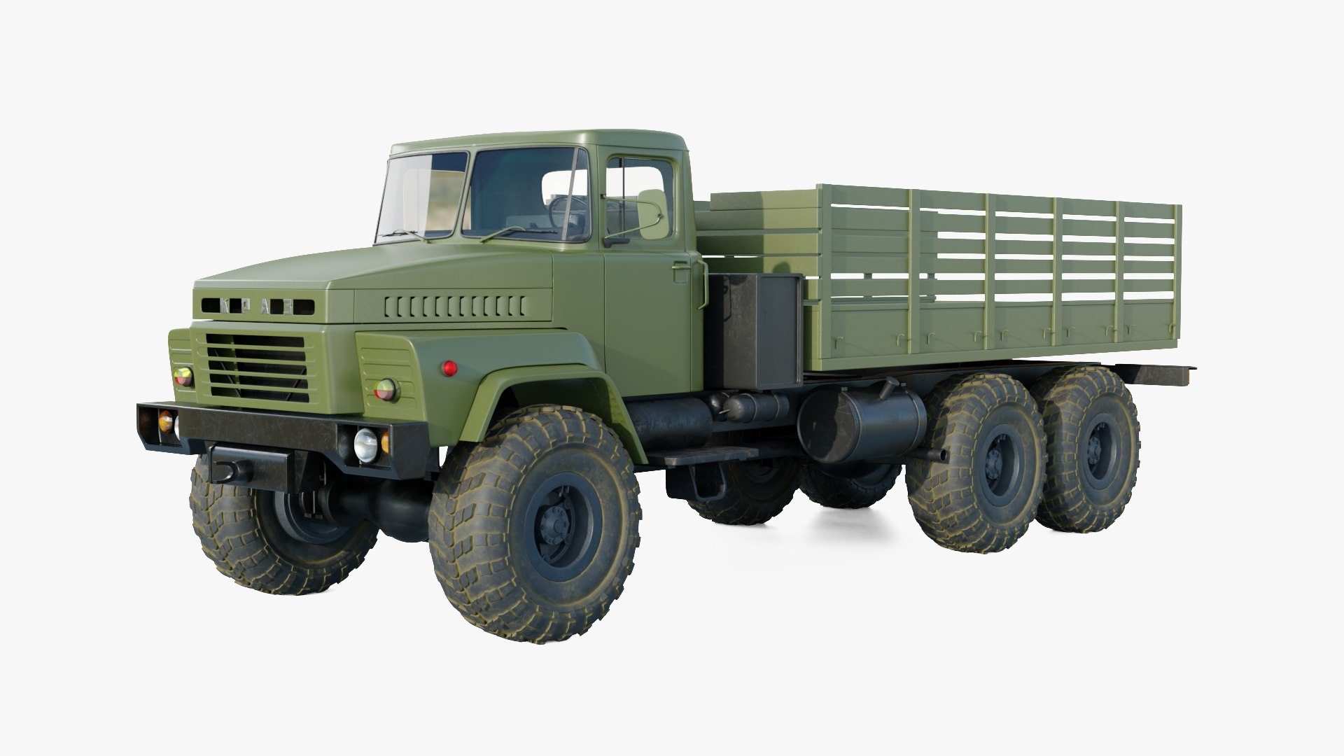 3D model KraZ 260 Truck - TurboSquid 2014644