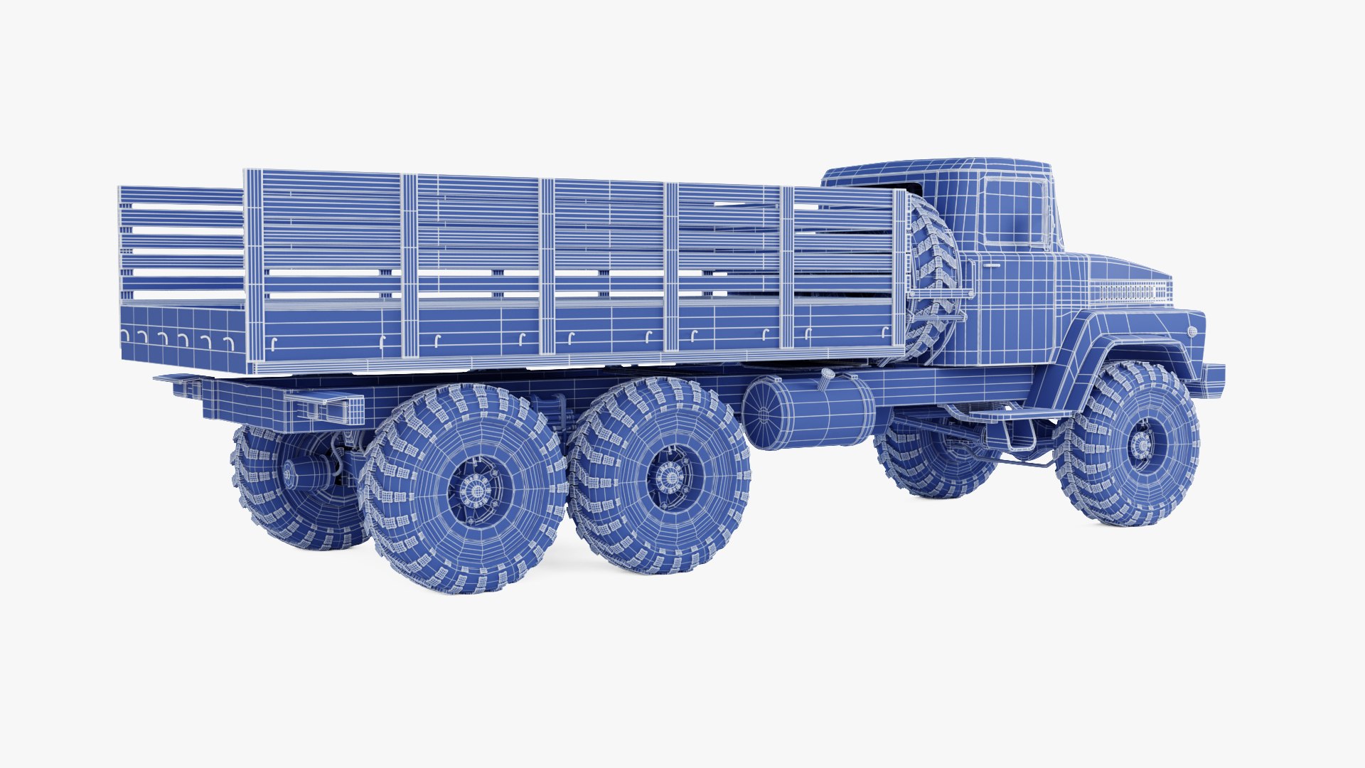 3D model KraZ 260 Truck https://p.turbosquid.com/ts-thumb/BD/VAk4Z3/oD/wireframe_03/png/1673858547/1920x1080/fit_q87/c345e27602240fd9dc53d7153f864c05bb5f4453/wireframe_03.jpg