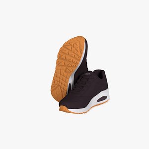 Ajio Skechers Running Shoes For Girls Black