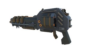 Grenade Launcher Sci-Fi Weapon
