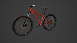 MTB bicycle 3D model