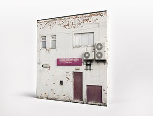 Old Apartment-Office Asset Low-poly