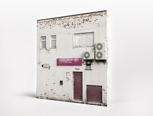 Old Apartment-Office Asset Low-poly