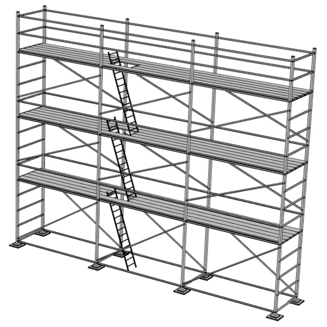 3d Model Scaffolding