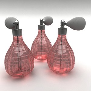 3d perfume pink