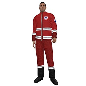 Paramedic 1 LOD2 Rigged