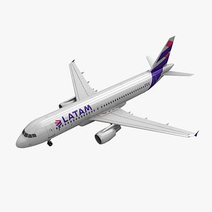 airbus a320 latam airlines 3ds