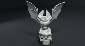 sculpture funny vampire 3D model