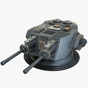3D heavy kinetic cannon 2 model