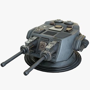 Sci-Fi Kinetic Turret Mk 2
