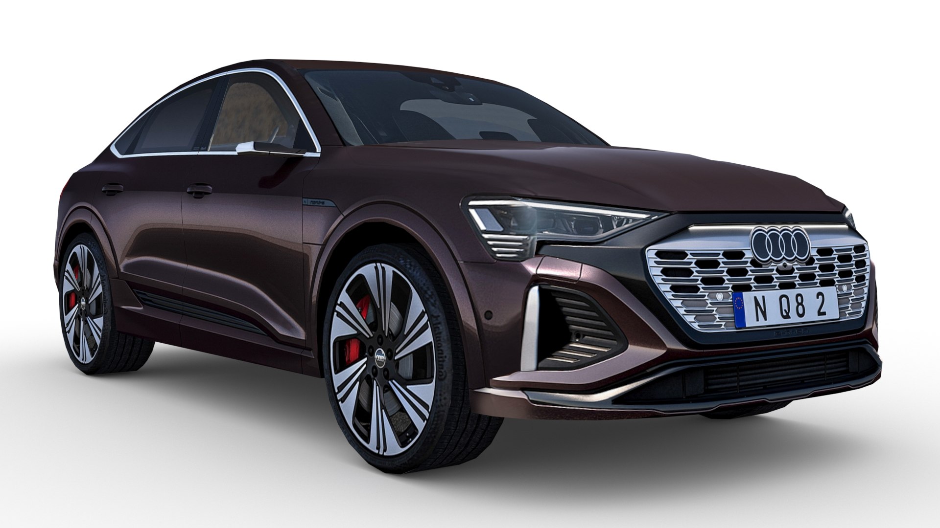 3D Audi Q8 Sportback E-tron 2024 - TurboSquid 2004473