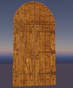 door architectural model