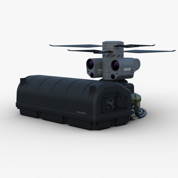 modelo 3d Concepto de drone atado - TurboSquid 2165573