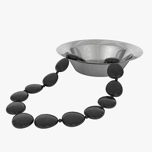 Beads Bowl Black