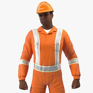 light skin black disaster 3D model