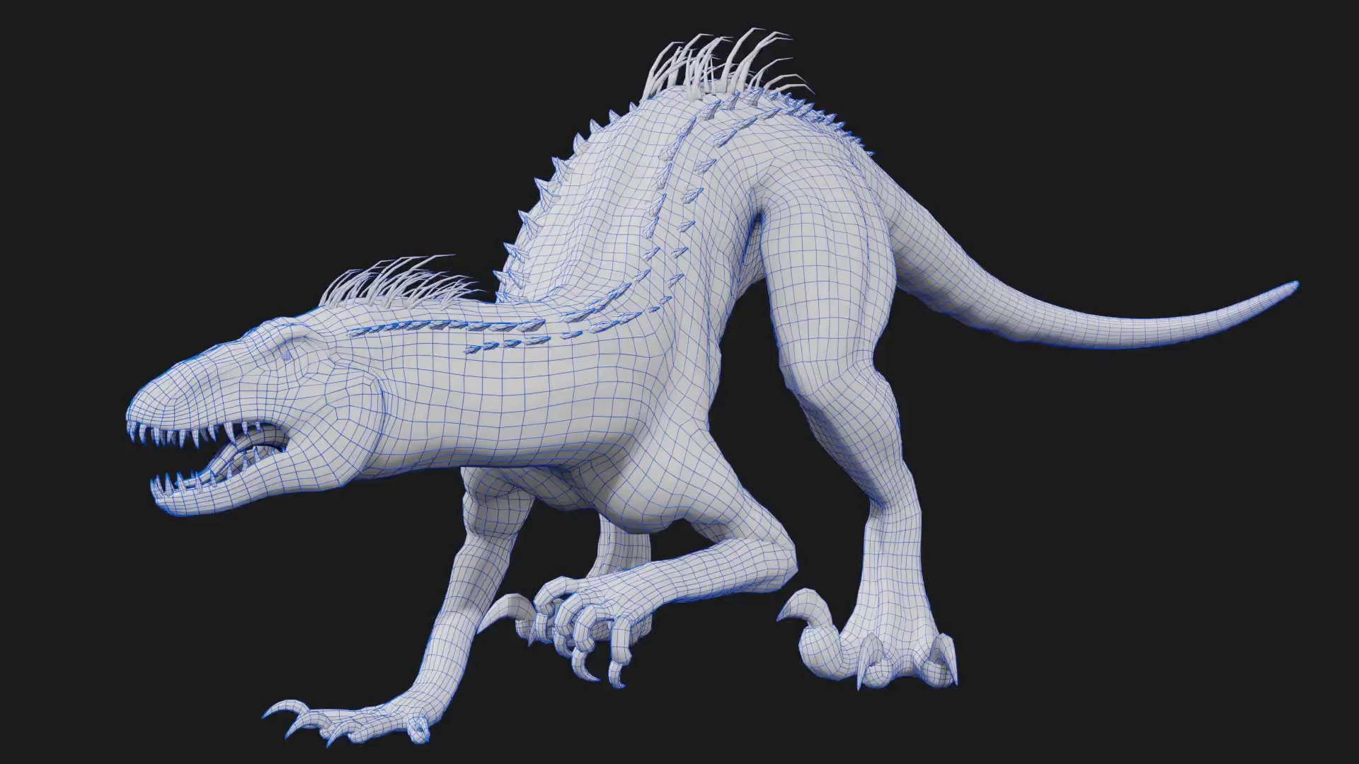 3D Indoraptor - Rigged - TurboSquid 1761591