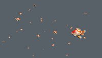 Animated School of Goldfishes