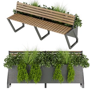 Collection plant vol 280 - Urban environment - outdoor 3D