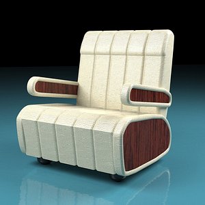 3D armchair barbosa model