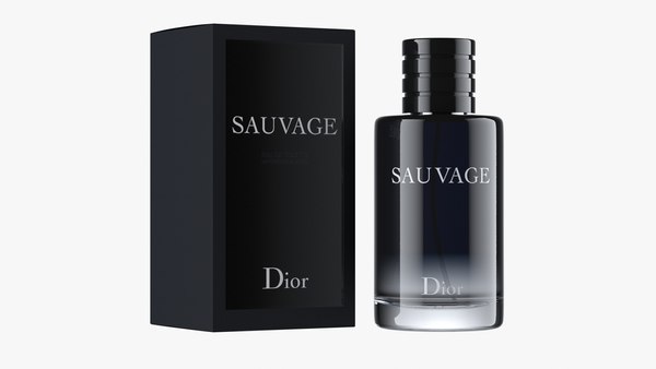 modèle 3D de Parfum Dior Sauvage avec Coffret - TurboSquid 1730020